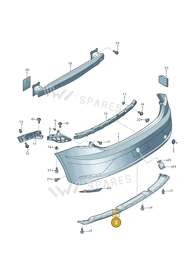 5F0807568A9B9 — SEAT Leon ST (2016-2020) diagram 830807500, position 3