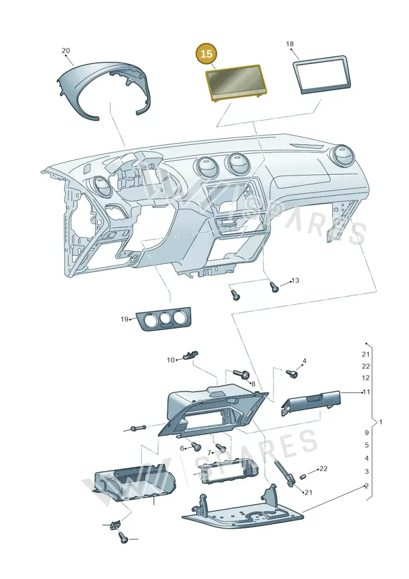 5F08580691QB — SEAT Ibiza (2015-) diagram 879857200, position 15
