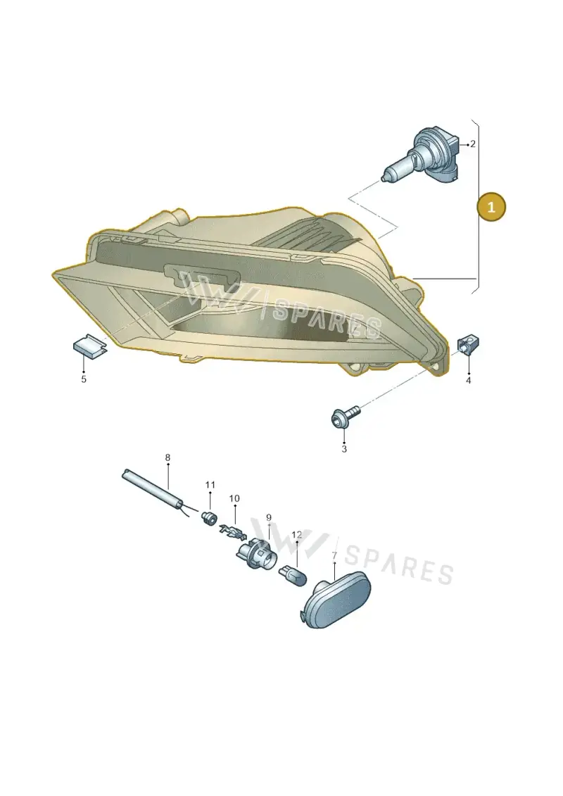 5F0941699A — SEAT Ibiza Stylance (2015-) diagram 879941900, position 1