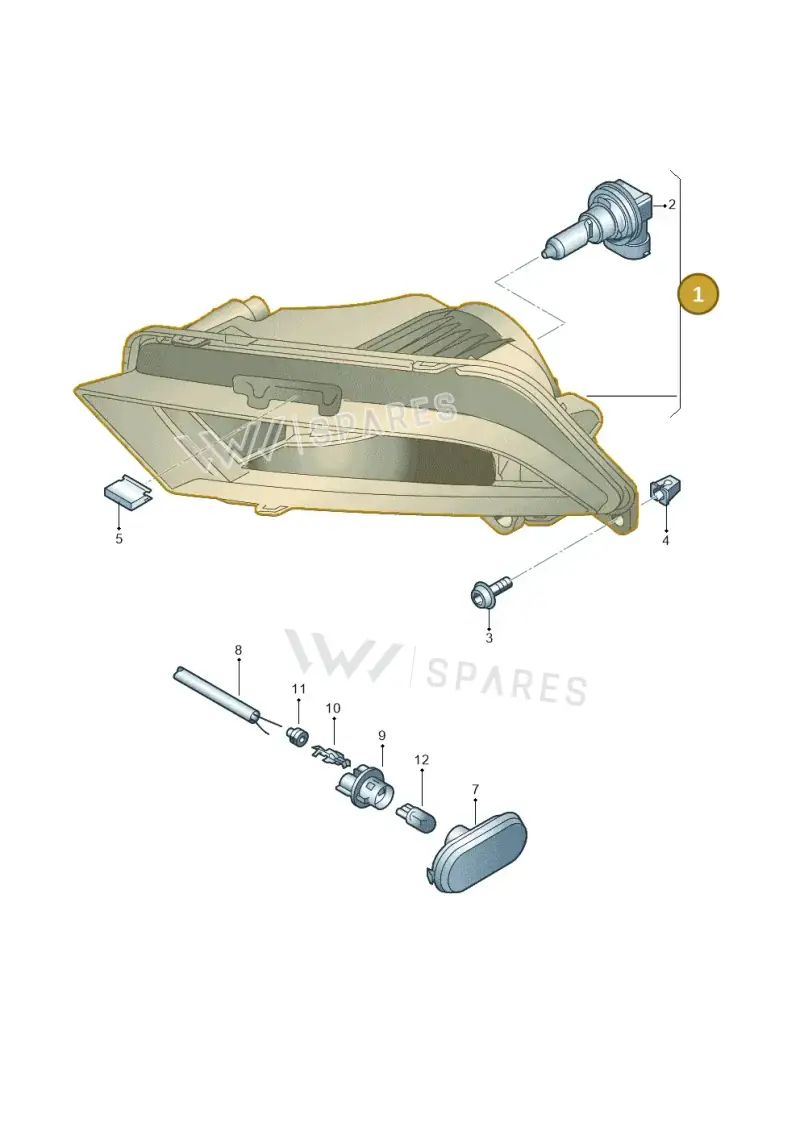 5F0941700A — SEAT Ibiza Stylance (2015-) diagram 879941900, position 1