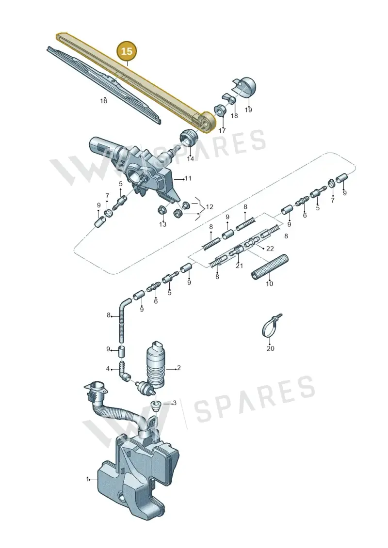 5FA9557079B9 — SEAT Leon (2019-) diagram 803955200, position 15