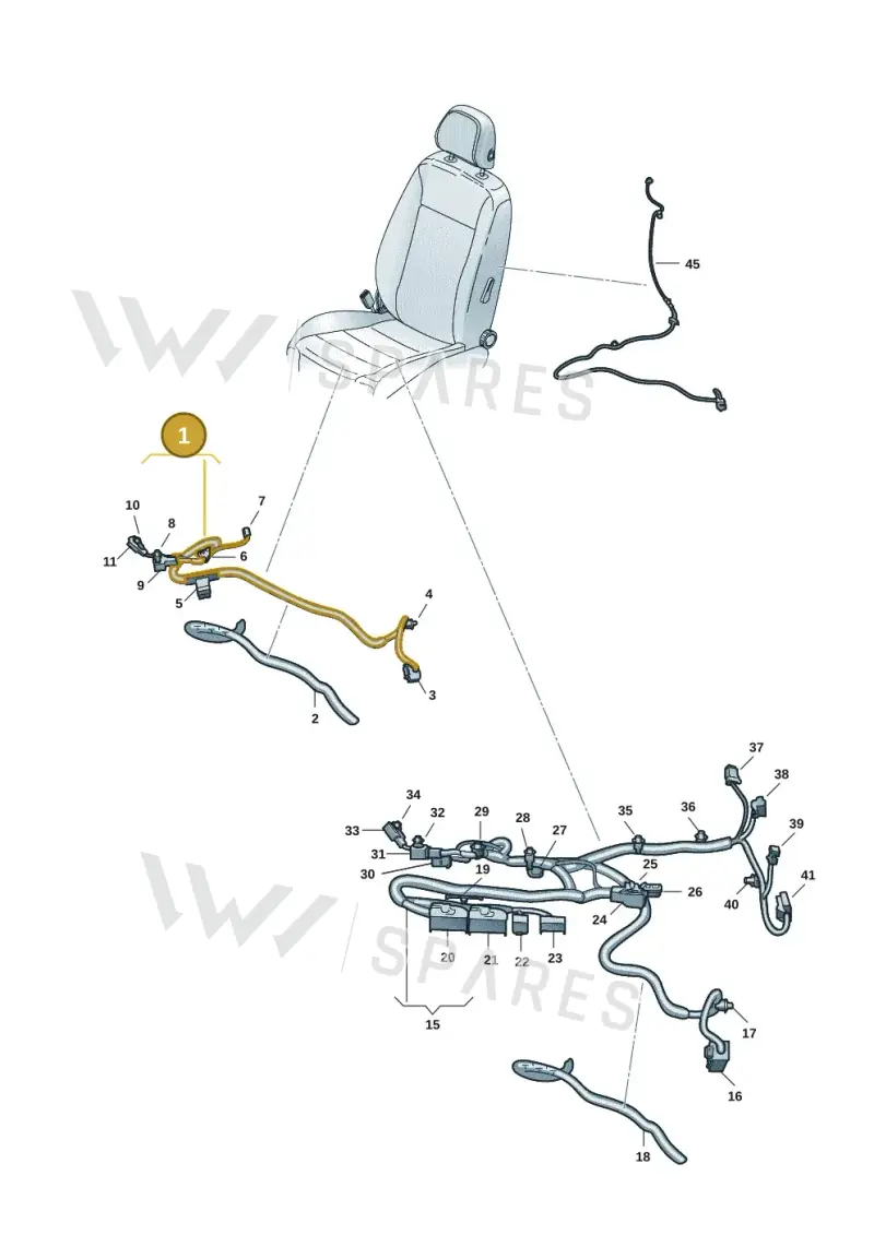 5FC971392C — SEAT CUPRA Formentor (2020-) diagram 5fn972025, position 1