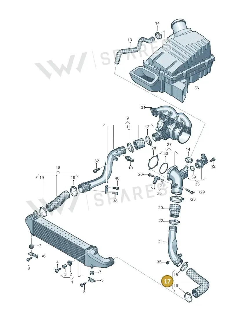 5FF145745A — SEAT CUPRA Formentor (2020-) diagram 596145610, position 17