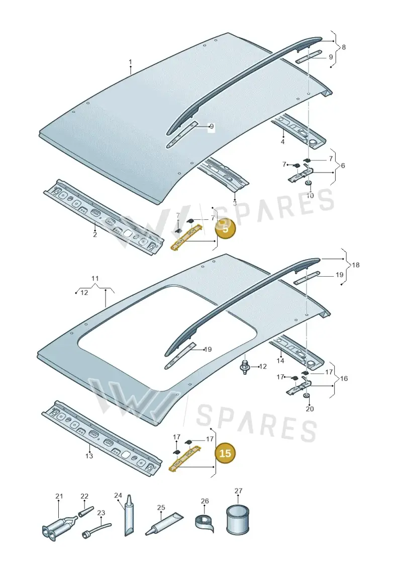 5FF817324A — SEAT CUPRA Formentor (2020-) diagram 5ff817000, position 5+15