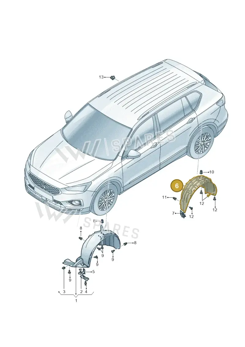 5FJ810972A — SEAT Tarraco FR (2018-2024) diagram 591821050, position 6