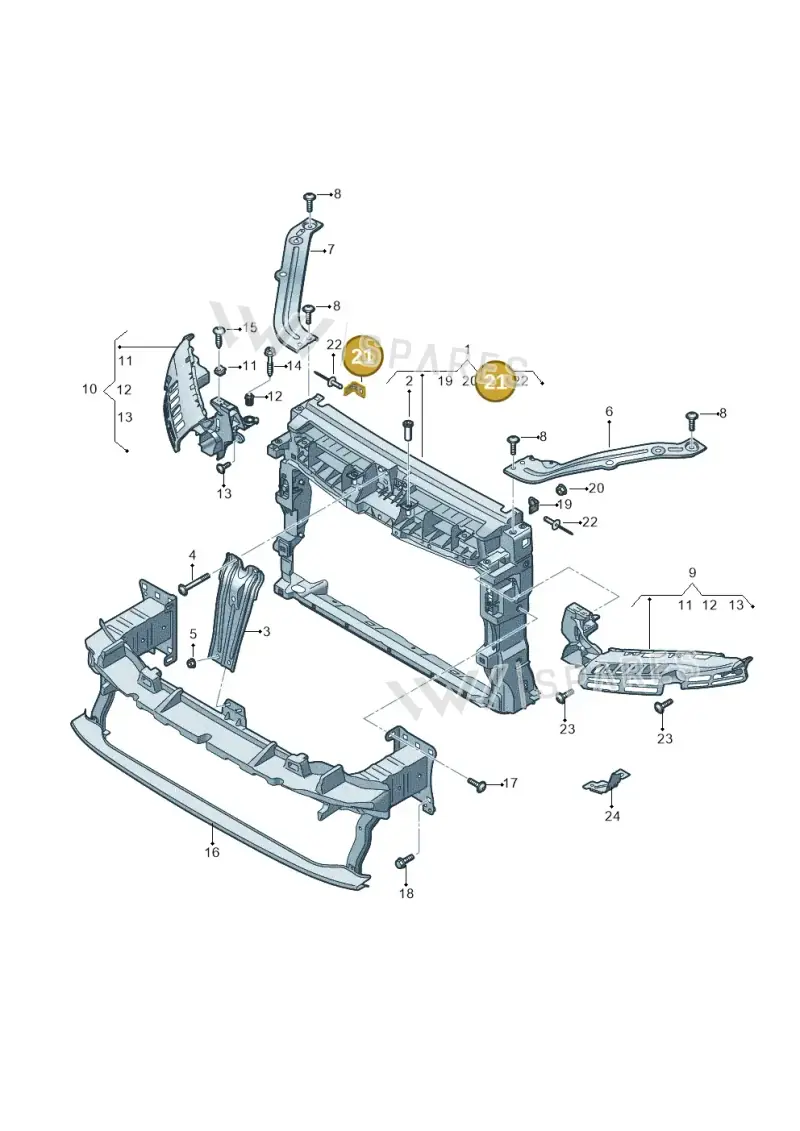 5FJ823330A — SEAT Tarraco FR (2018-2024) diagram 591805000, position 21