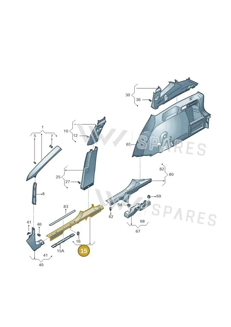 5FJ853369AESE — SEAT Tarraco (2018-2024) diagram 591867070, position 15