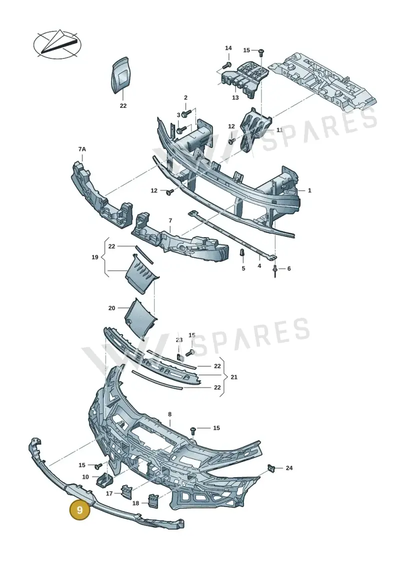 5FL807248 — SEAT CUPRA Tavascan (2023-) diagram 20h807000, position 9