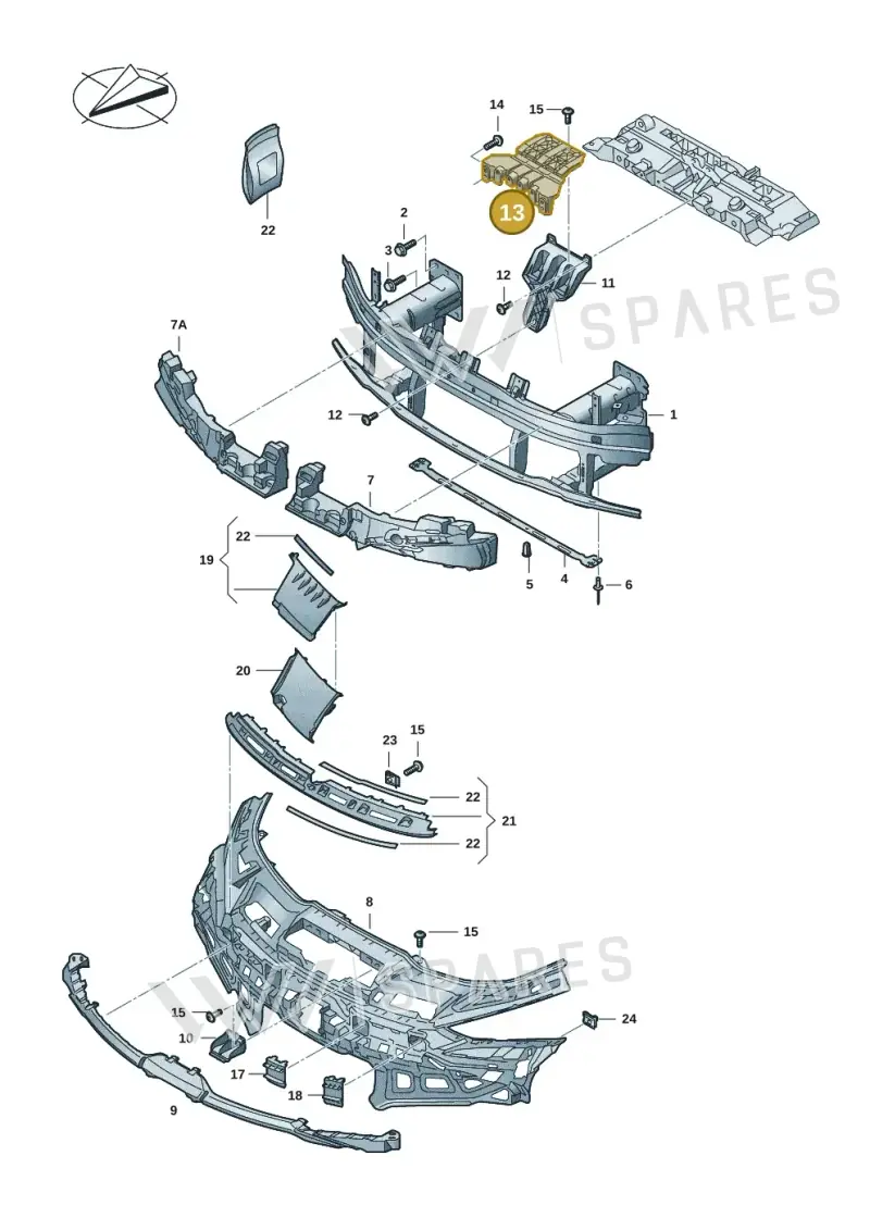 5FL807595 — SEAT CUPRA Tavascan (2023-) diagram 20h807000, position 13