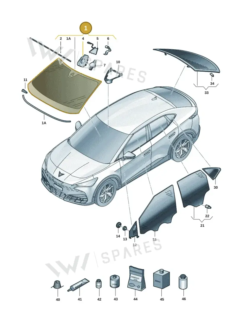5FL845011ENVB — SEAT CUPRA Tavascan (2023-) diagram 20h845000, position 1