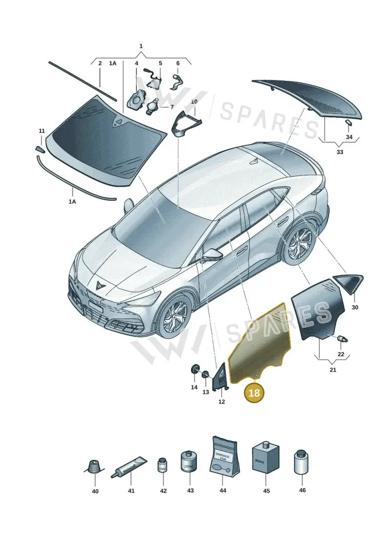 5FL845022 — SEAT CUPRA Tavascan (2023-) diagram 20h845000, position 18