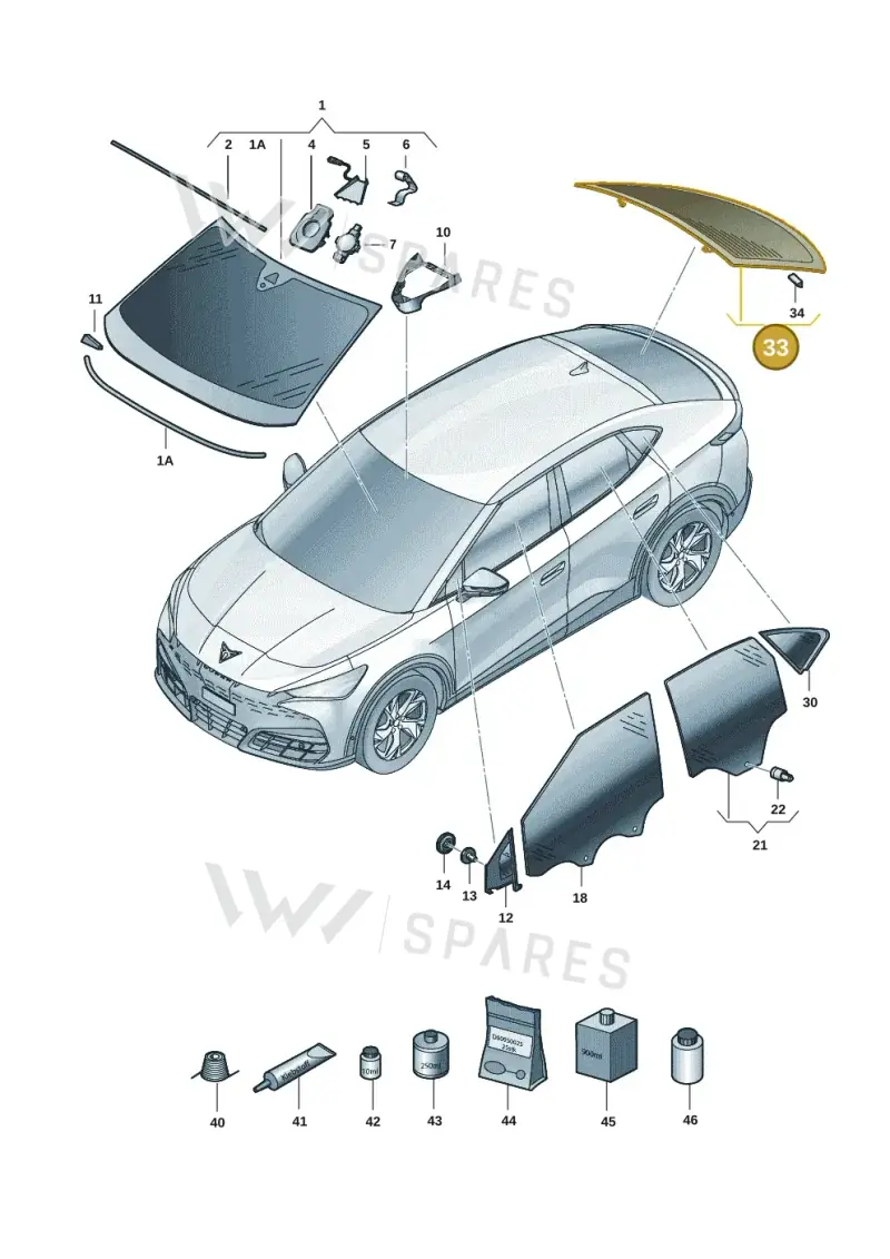 5FL845051DNVB — SEAT CUPRA Tavascan (2023-) diagram 20h845000, position 33