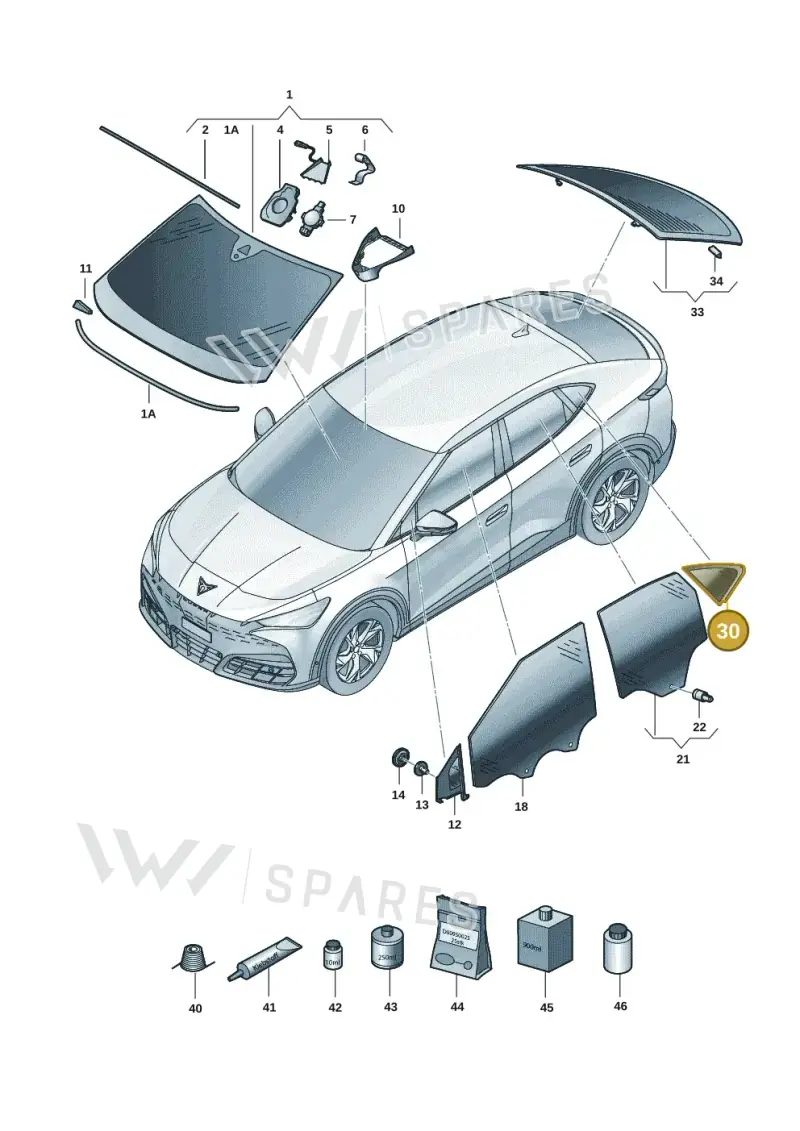 5FL845299NVB — SEAT CUPRA Tavascan (2023-) diagram 20h845000, position 30