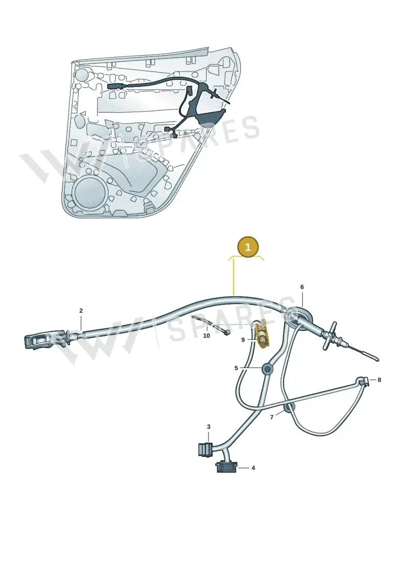 5FL972692 — SEAT CUPRA Tavascan (2023-) diagram 20h972033, position 1