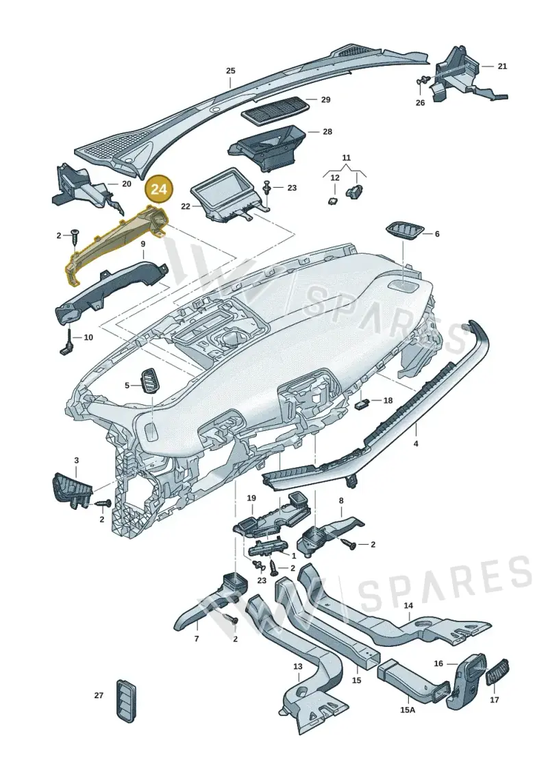 5FM819870 — SEAT CUPRA Tavascan (2023-) diagram 20h819300, position 24