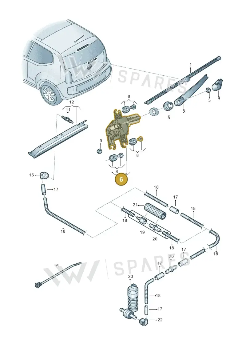 5G0955711C — SEAT Mii electric (2020-2021) diagram 772955200, position 6