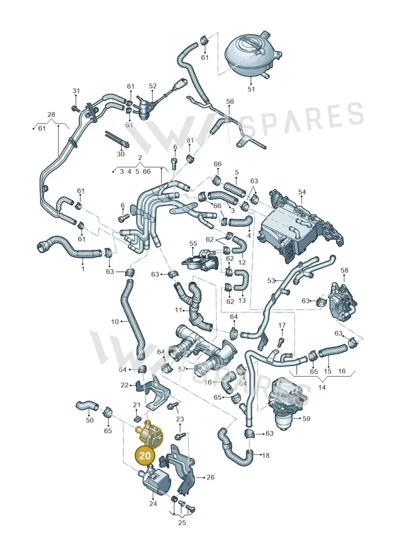 5G0965567 — SEAT Tarraco FR (2018-2024) diagram 793121300, position 20