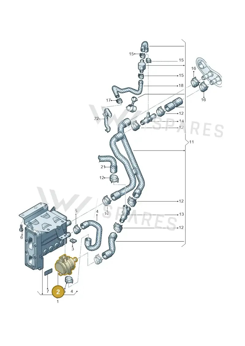 5G0965567B — SEAT Mii electric (2020-2021) diagram 772819600, position 2