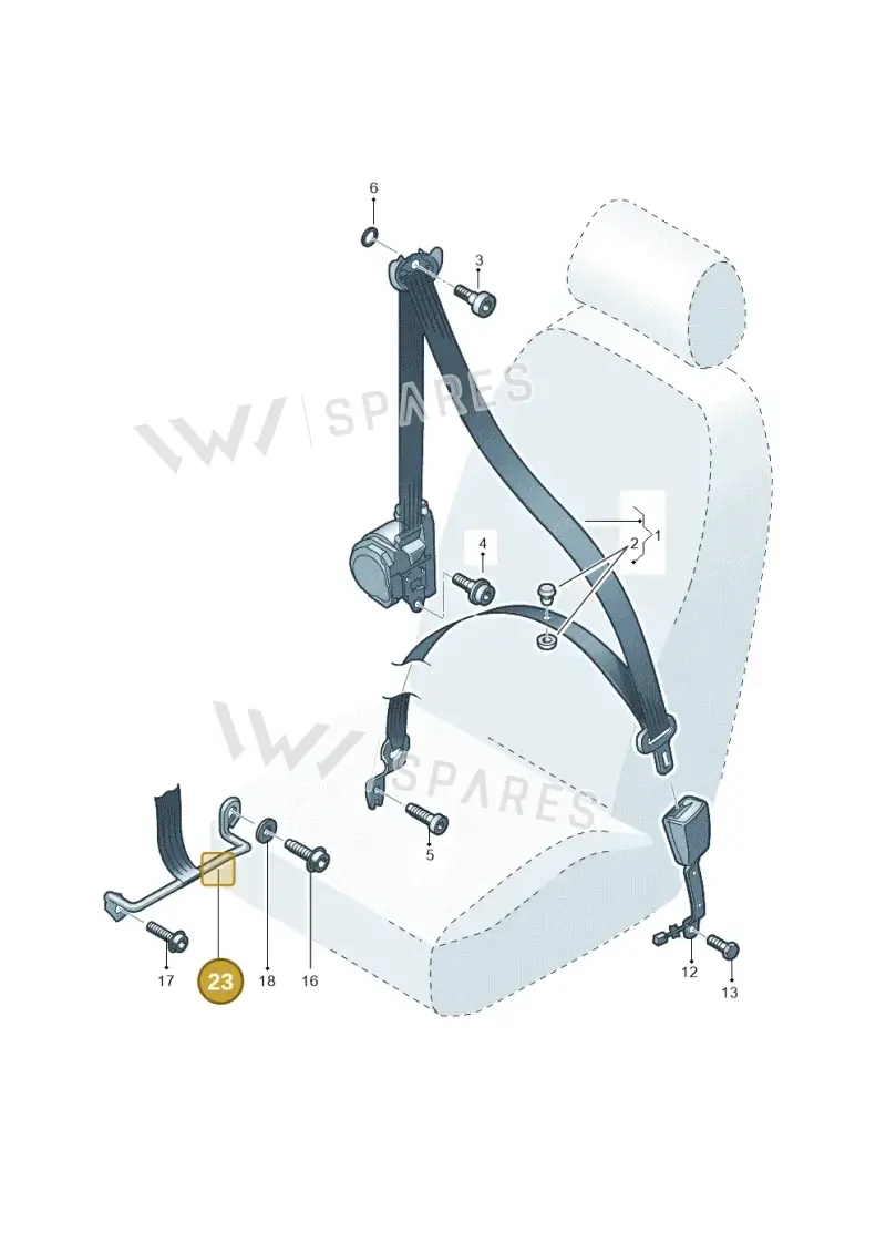 5G3857825 — SEAT Leon ST Stylance (2016-2020) diagram 754857600, position 23
