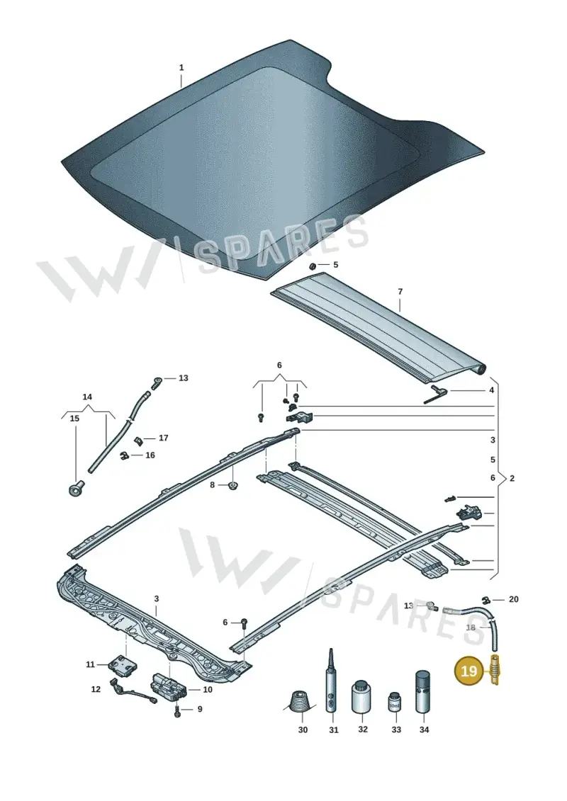 5G6877242B — SEAT Tavascan Cupra (2023-) diagram 20h877000, position 19