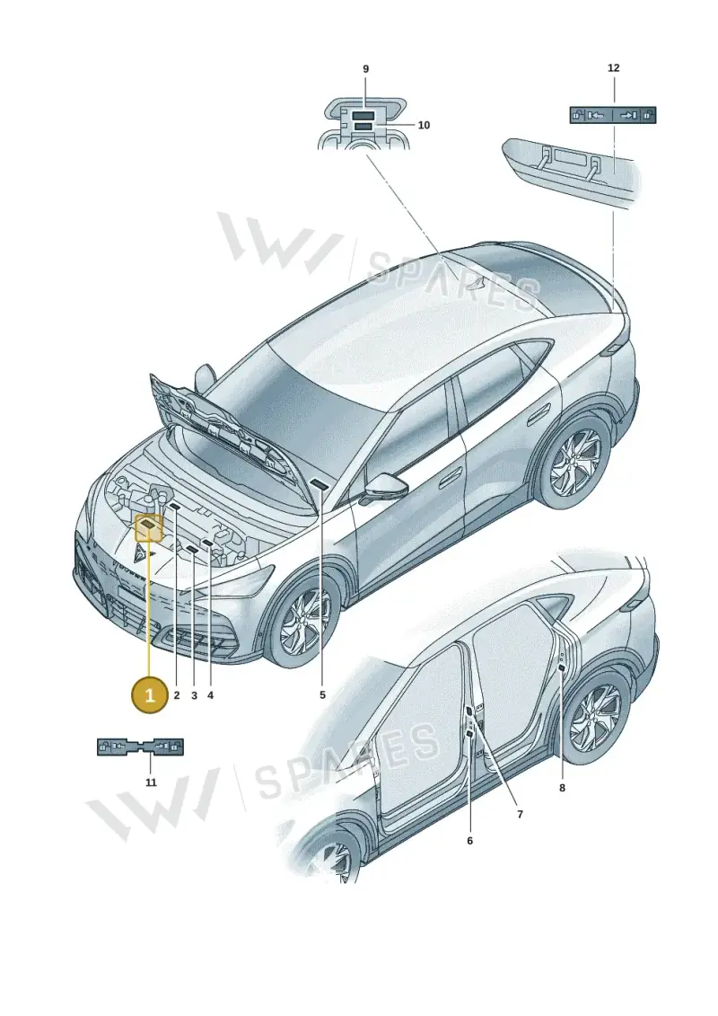 5GE010001C — SEAT Tavascan Cupra (2023-) diagram 20h010000, position 1