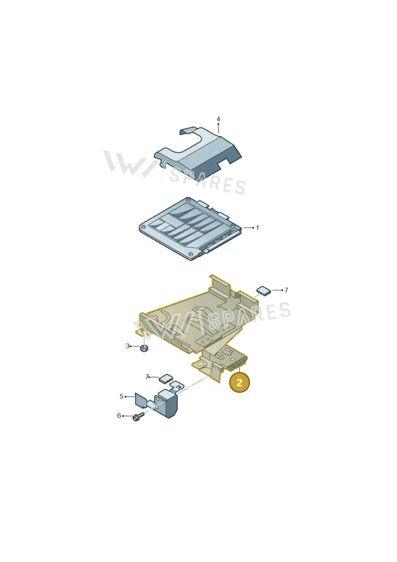 5K0906507 — SEAT Altea XL Reference (2013-2013) diagram 420906200, position 2