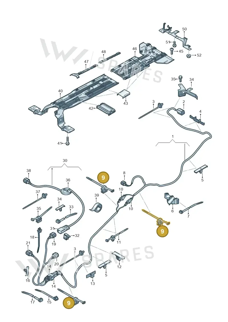 5M0971838 — SEAT Tavascan Cupra (2023-) diagram 20h970012, position 9