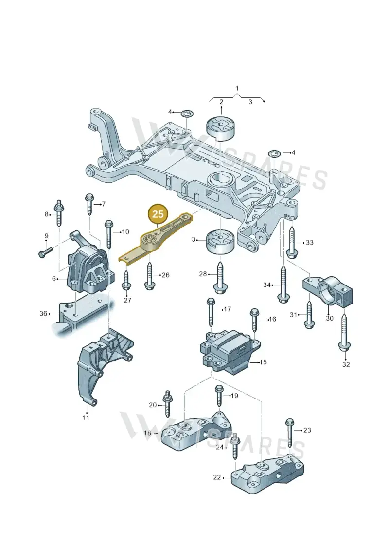 5N0199855F — SEAT Alhambra Stylance (2010-2013) diagram 689199200, position 25