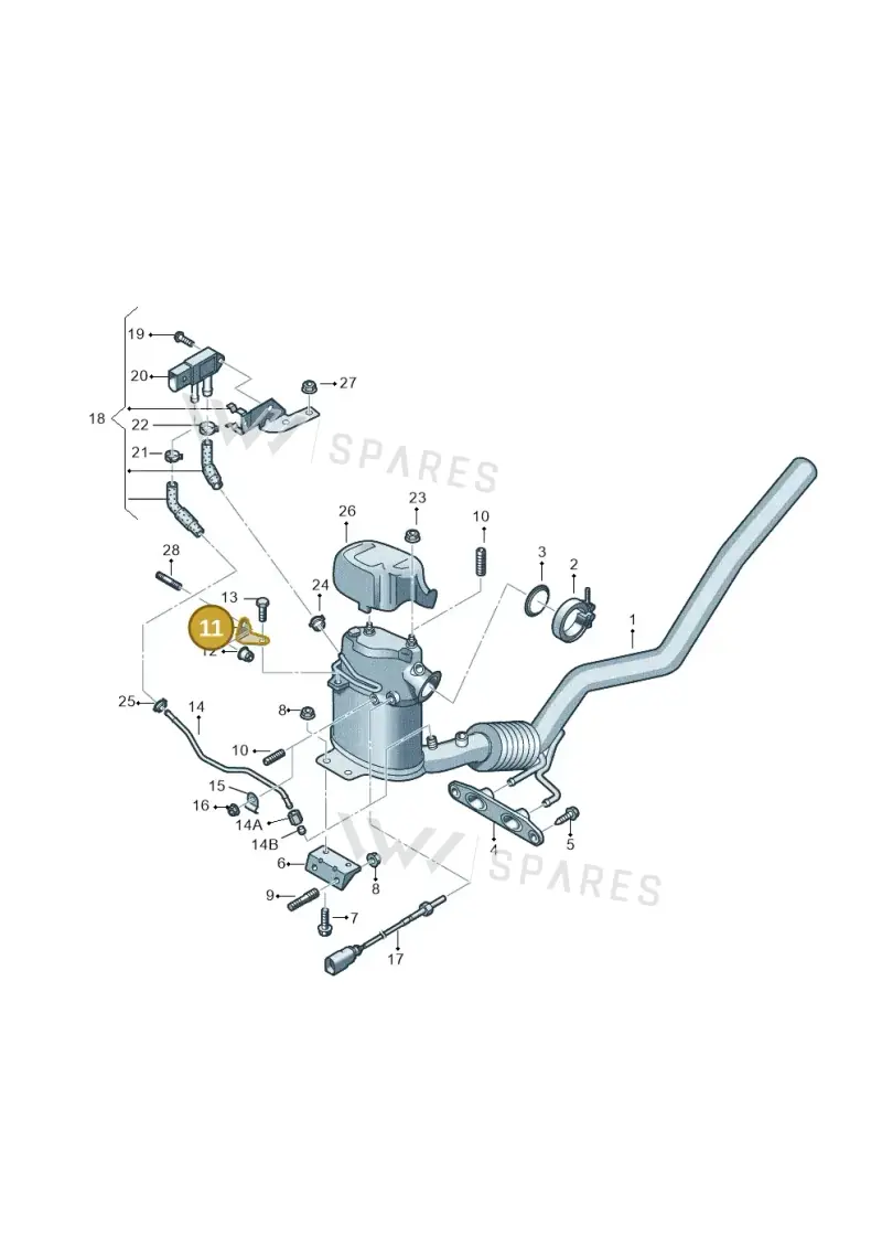 5N0253463 — SEAT Altea XL Reference (2013-2013) diagram 649253700, position 11