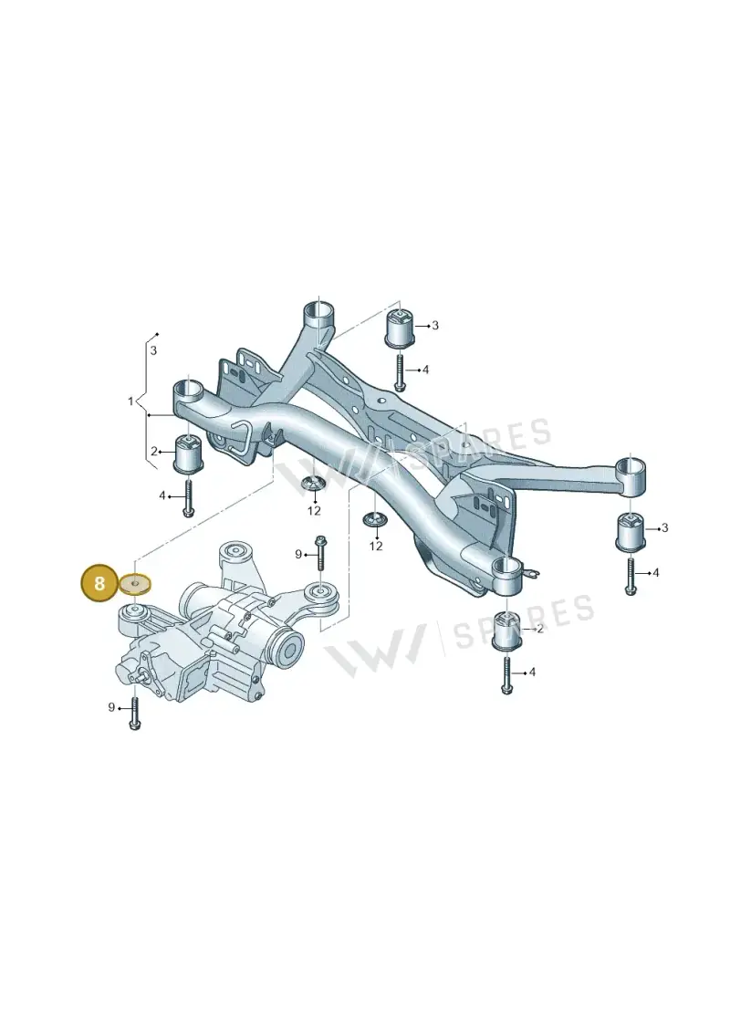 5N0505233A — SEAT Leon style (2019-) diagram 792505000, position 8