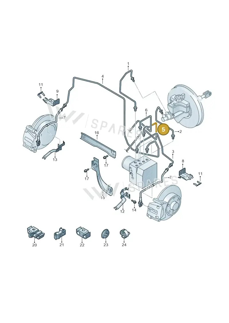 5N0614725G — SEAT Alhambra Stylance (2015-2022) diagram 689611200, position 5