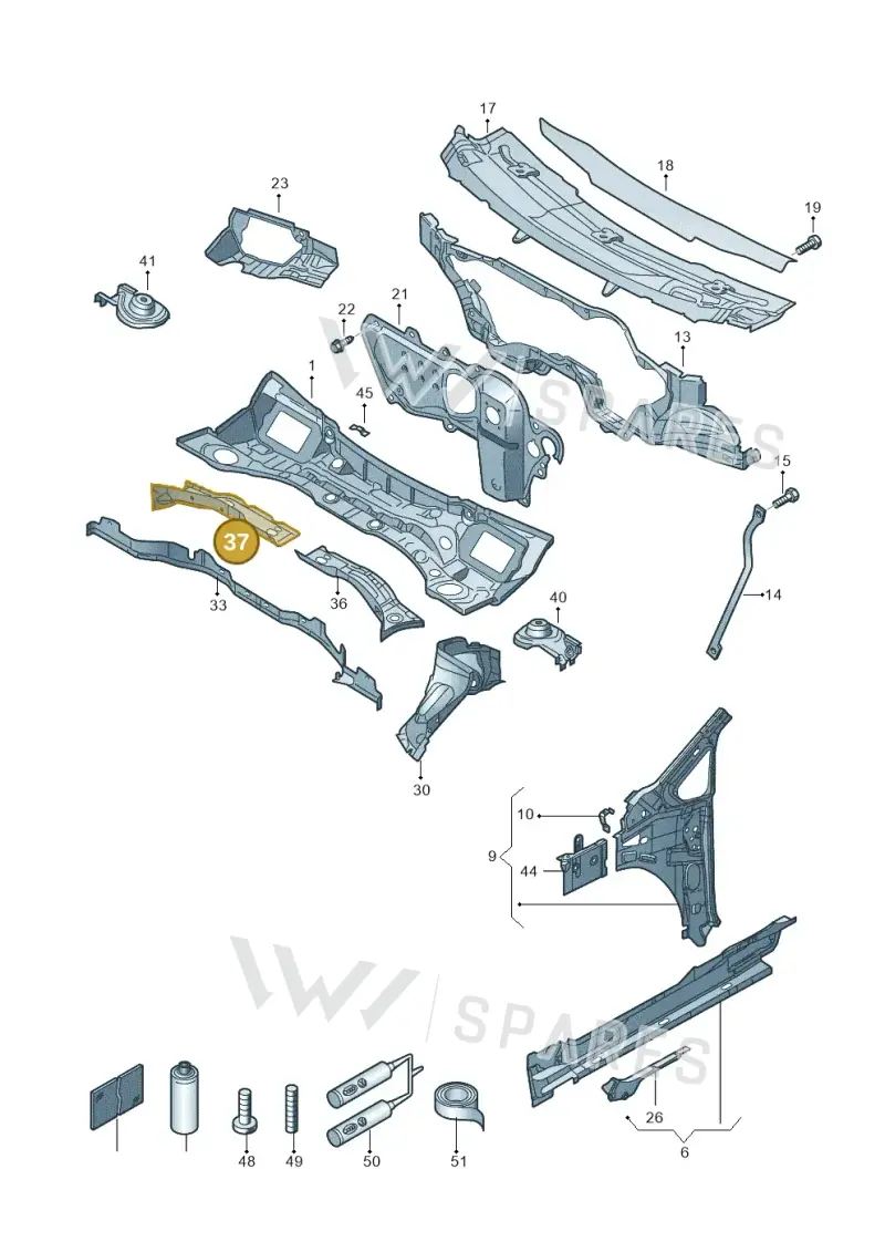 5N0805812 — SEAT Alhambra Stylance (2015-2022) diagram 863803000, position 37