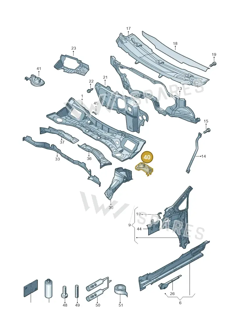 5N0809071 — SEAT Alhambra Stylance (2015-2022) diagram 863803000, position 40