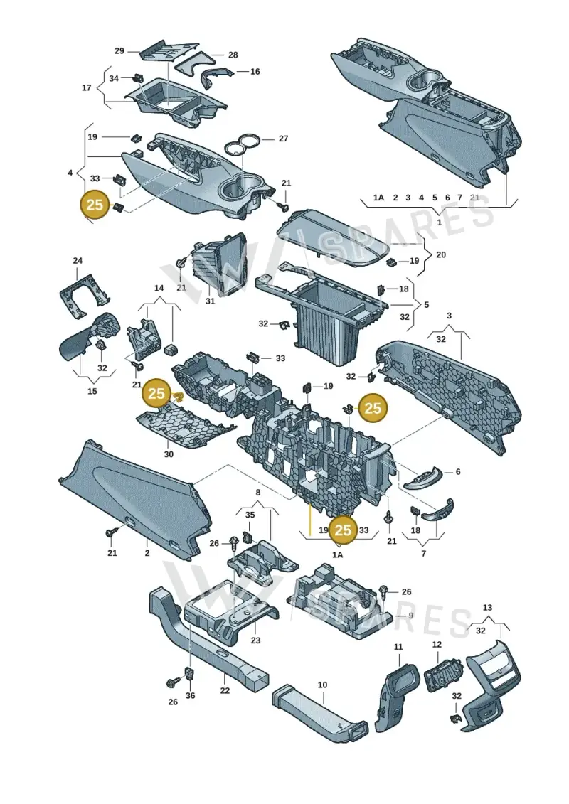 5N0867190 — SEAT Tavascan Cupra (2023-) diagram 20h863060, position 25