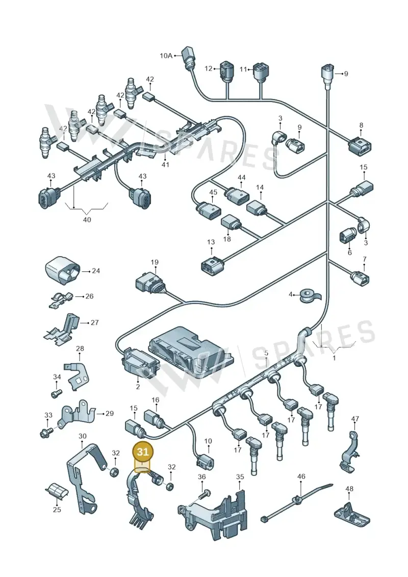 5N0971858 — SEAT Alhambra Stylance (2010-2013) diagram 634971120, position 31