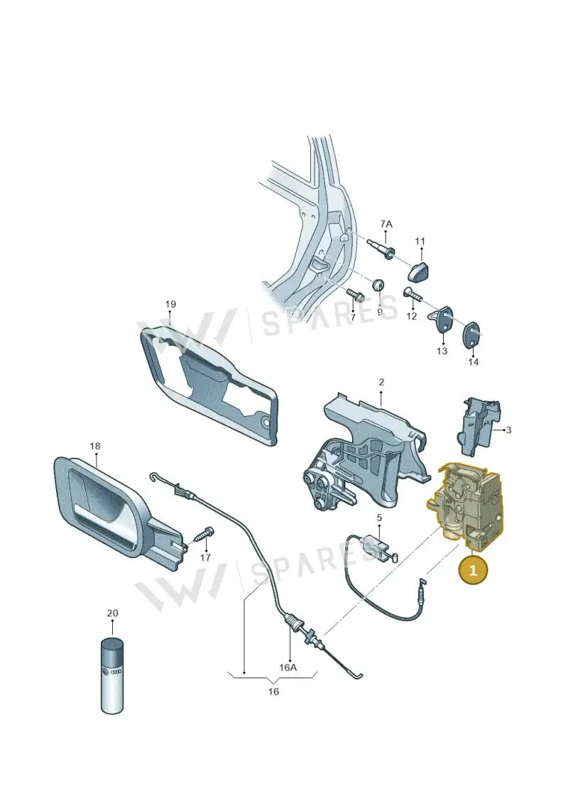 5N1837016E — SEAT Ibiza Stylance (2015-) diagram 634837000, position 1