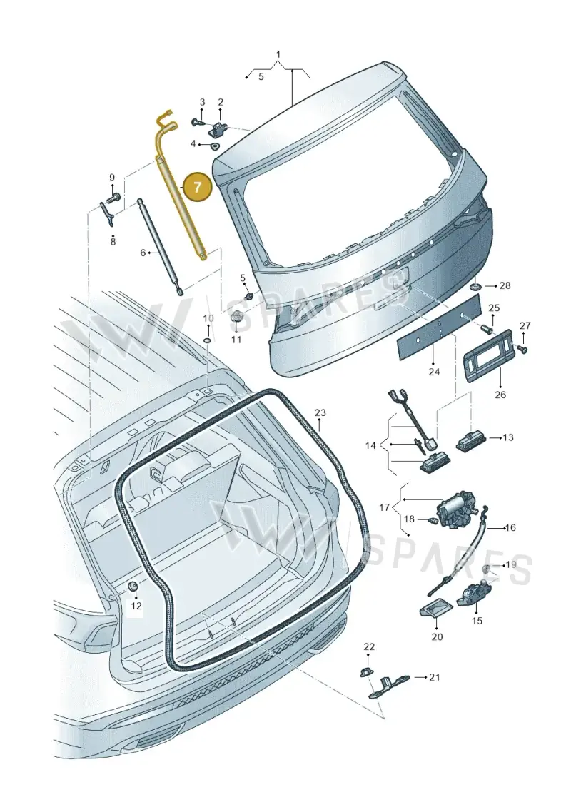 5NA827552A — SEAT Tarraco FR (2018-2024) diagram 591827000, position 7