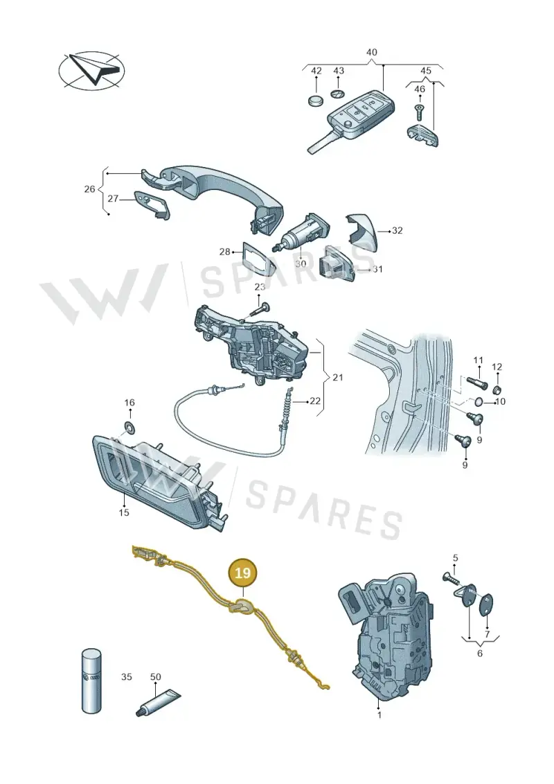 5NA972296C — SEAT Tarraco FR (2018-2024) diagram 869837000, position 19