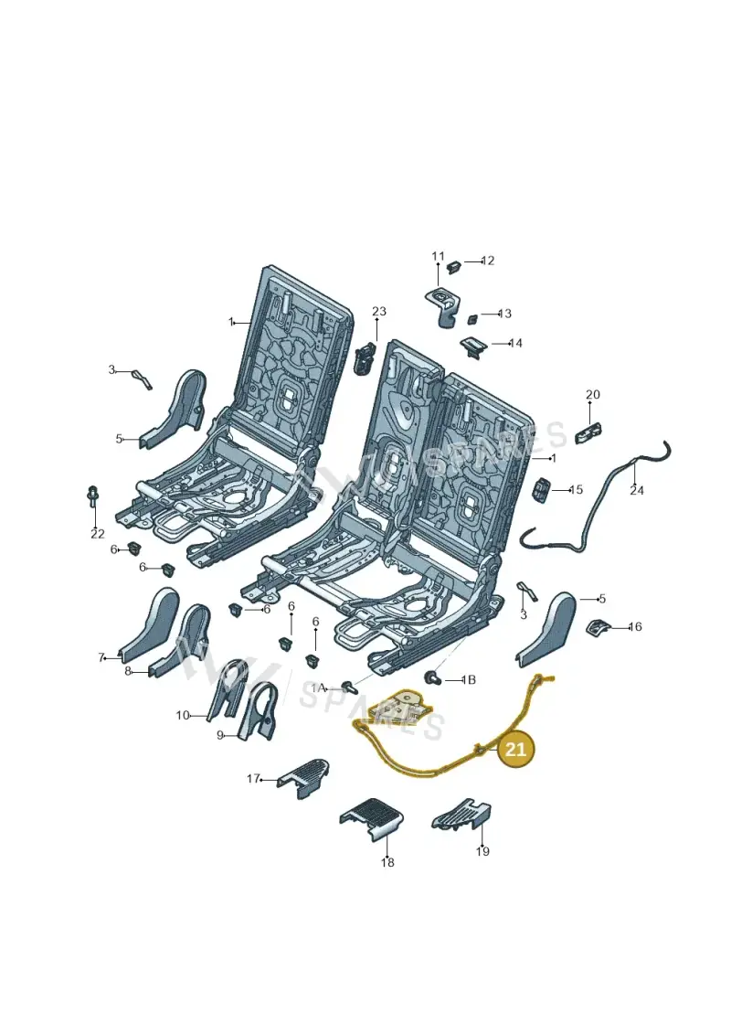 5NN885591A — SEAT Tarraco FR (2018-2024) diagram 833885020, position 21