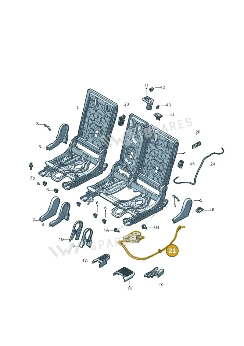 5NN885592A — SEAT Tarraco FR (2018-2024) diagram 833885020, position 21