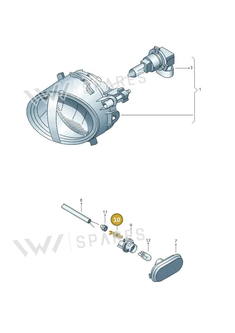 5P0972564 — SEAT Altea XL (2013-) diagram 639941900, position 10