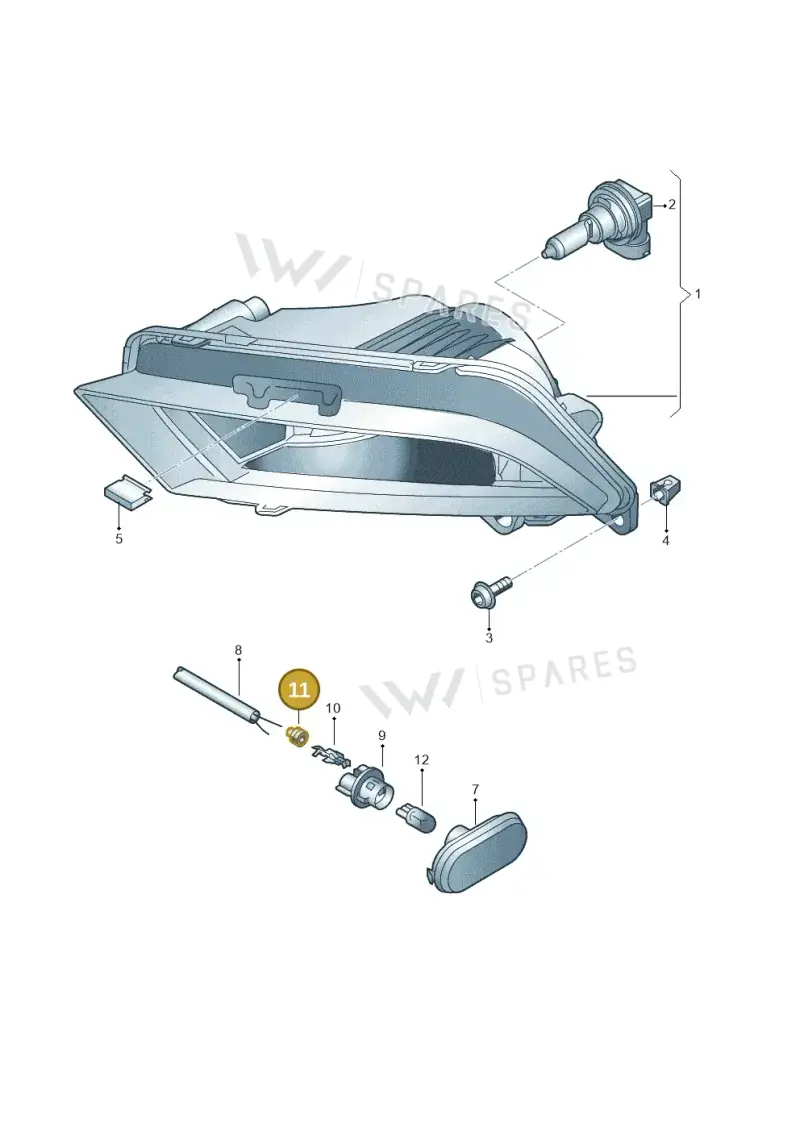 5P0972740 — SEAT Ibiza (2015-) diagram 879941900, position 11