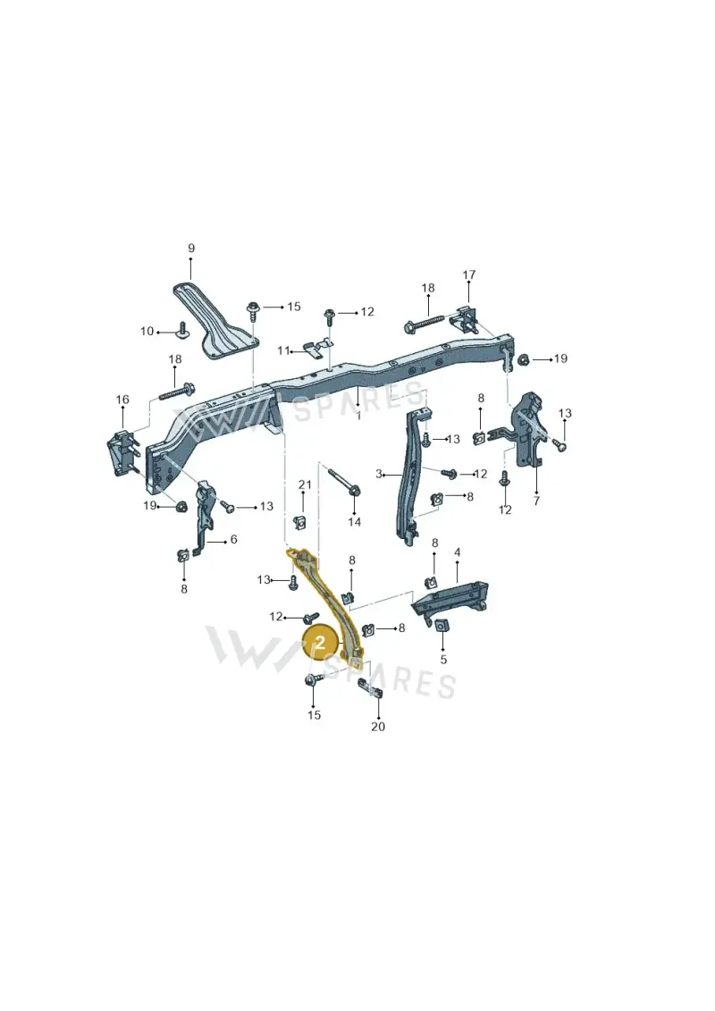 5P1858853C — SEAT Altea XL (2013-) diagram 418857000, position 2