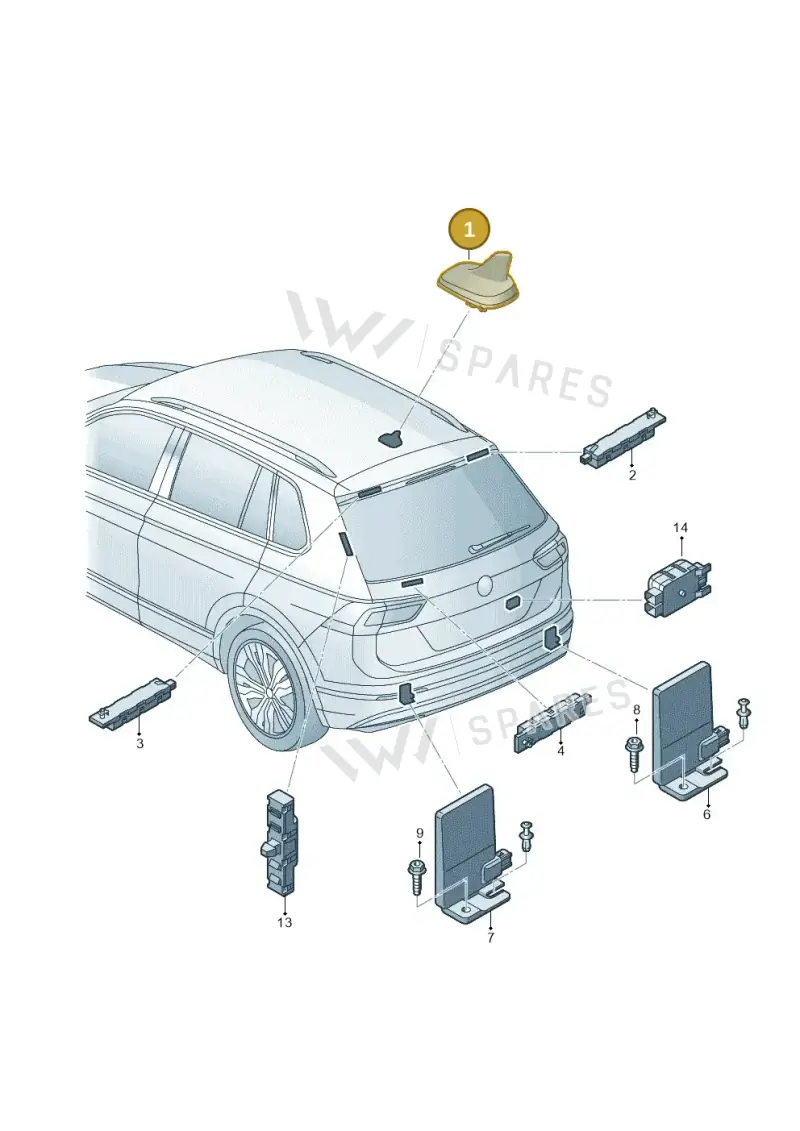 5Q0035507Q5FQ — SEAT Tarraco FR (2018-2024) diagram 884035100, position 1