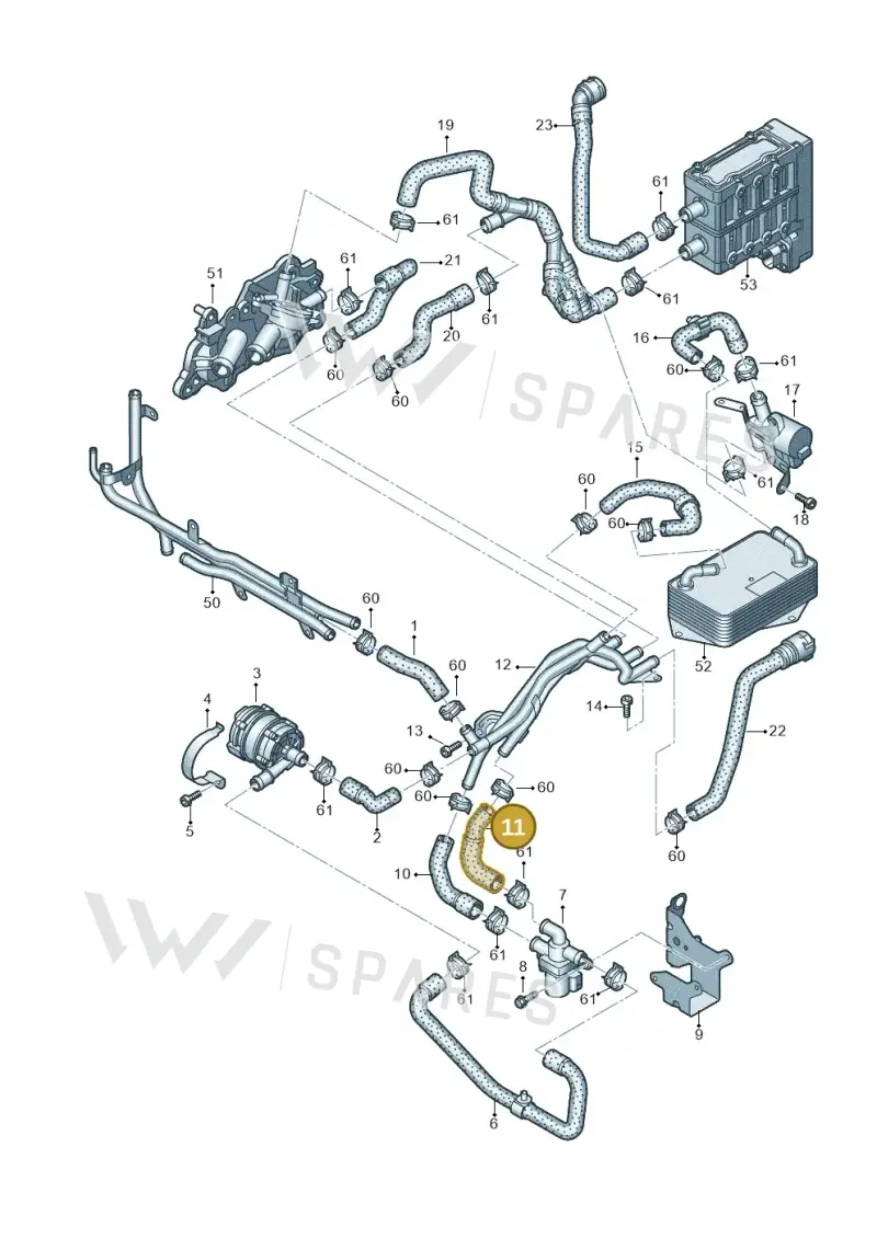 5Q0122073CC — SEAT Formentor TSI CUPRA (2020-) diagram 745121620, position 11