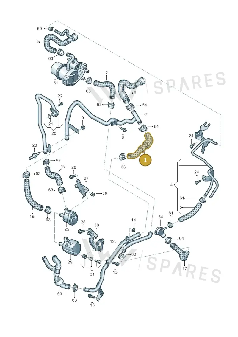 5Q0122073R — SEAT Tarraco FR (2018-2024) diagram 793121320, position 1