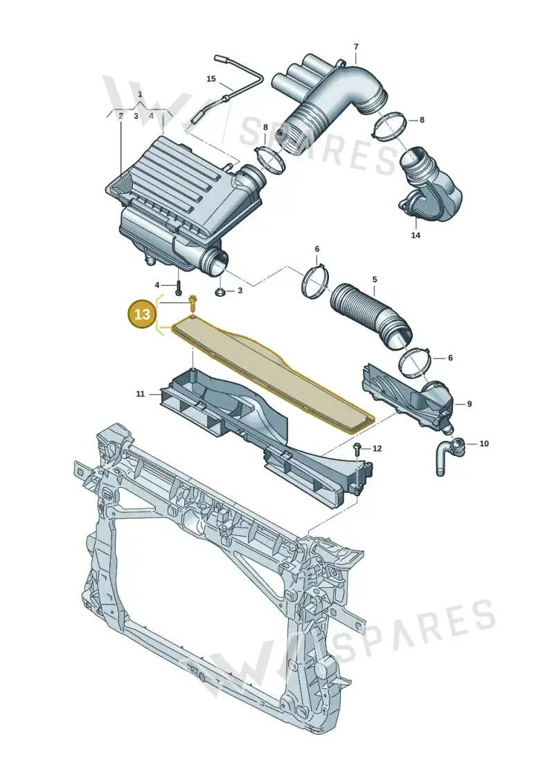 5Q0129954E — SEAT Formentor TSI CUPRA (2020-) diagram 7t0129040, position 13
