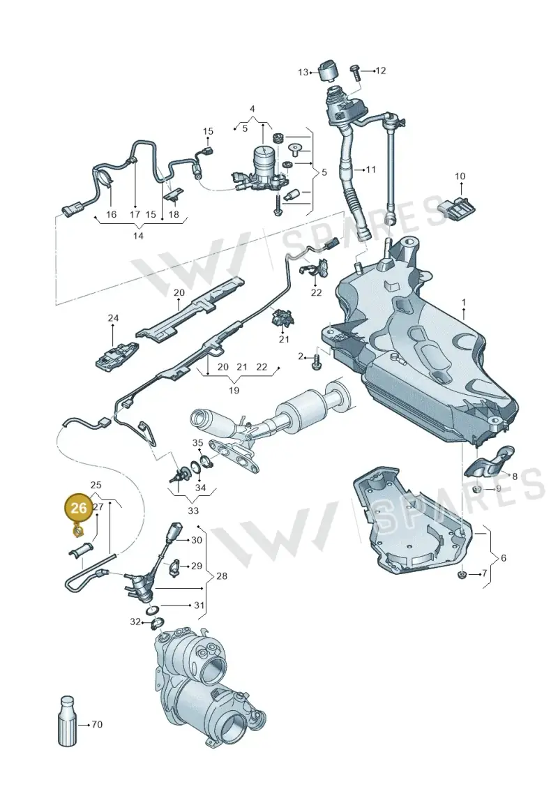 5Q0131645F — SEAT Leon style (2019-) diagram 5h0253102, position 26
