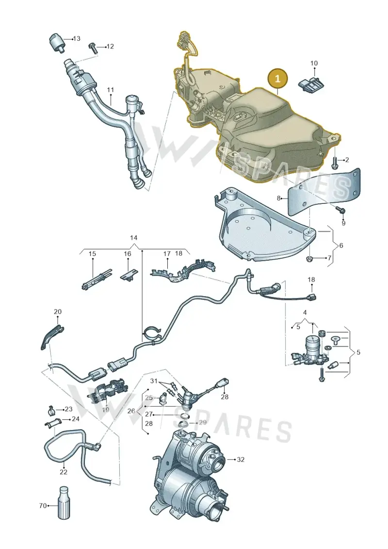 5Q0131877F — SEAT Leon ST Stylance (2016-2020) diagram 813253106, position 1