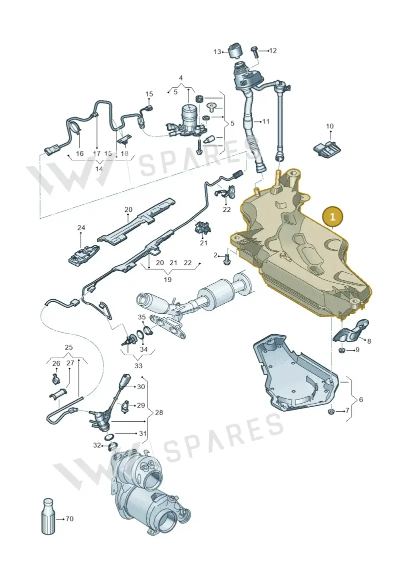 5Q0131877F — SEAT Leon style (2019-) diagram 5h0253102, position 1